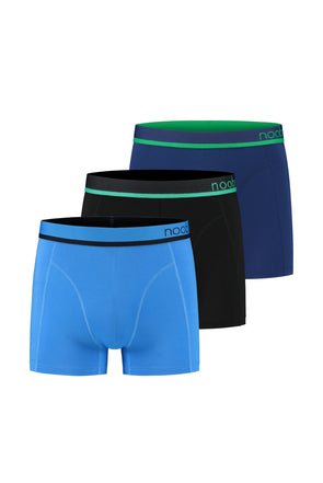 3-pack nooboo luxe bamboo boxershorts (2+1 gratis)